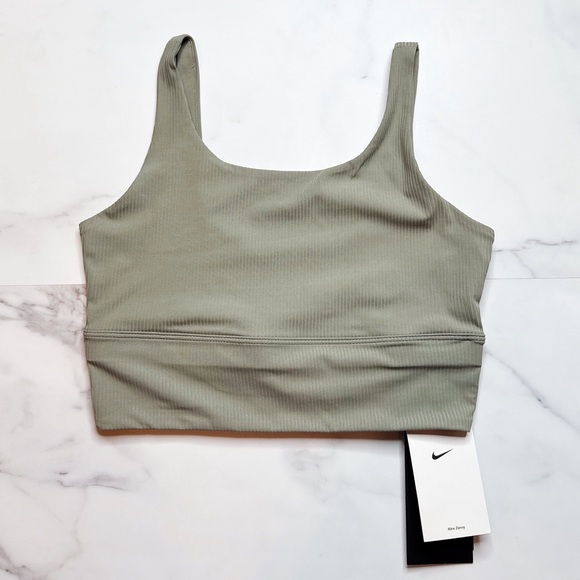 Nike Other - NWT Nike Zenvy Rib Sports Bra